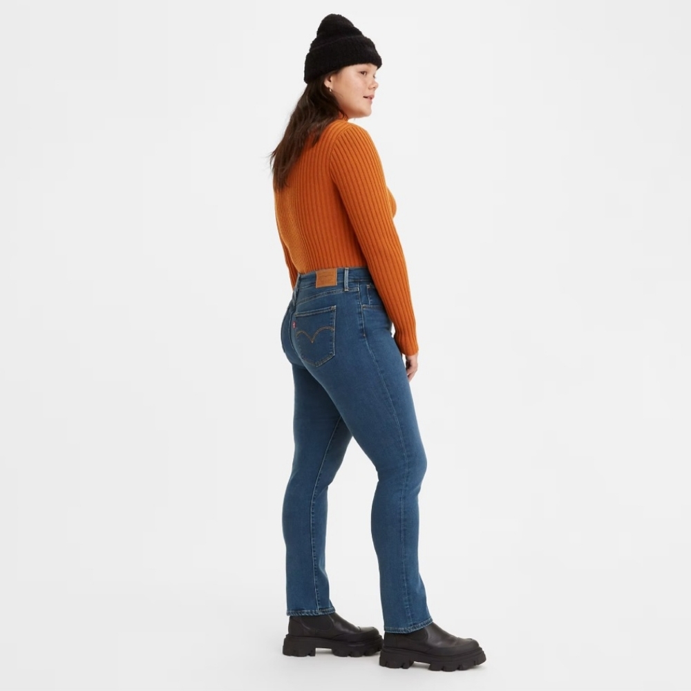 724 HIGH RISE SLIM STRAIGHT FIT WOMEN'S JEANS Size 25x30